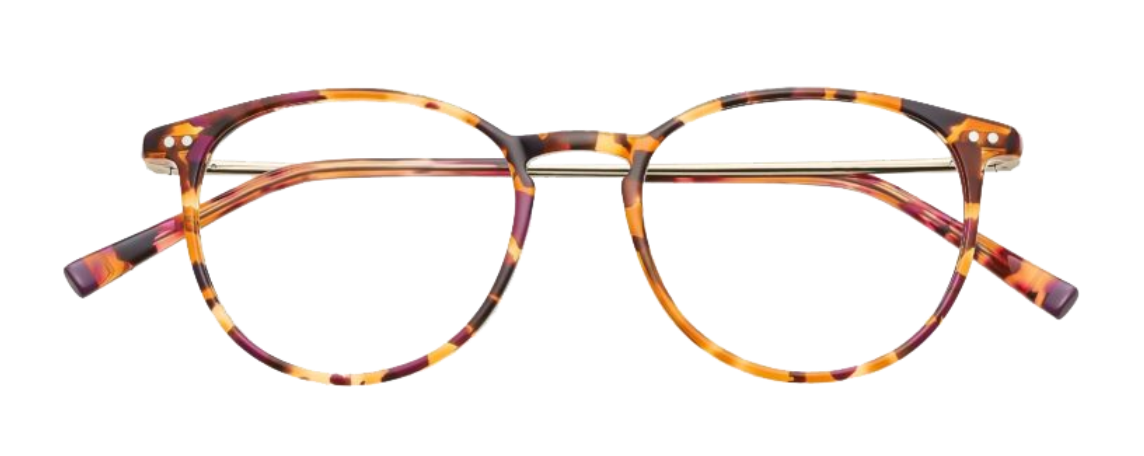 Leopard Muster Brille
