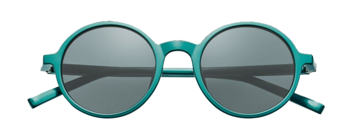 Blaue Kinderbrille